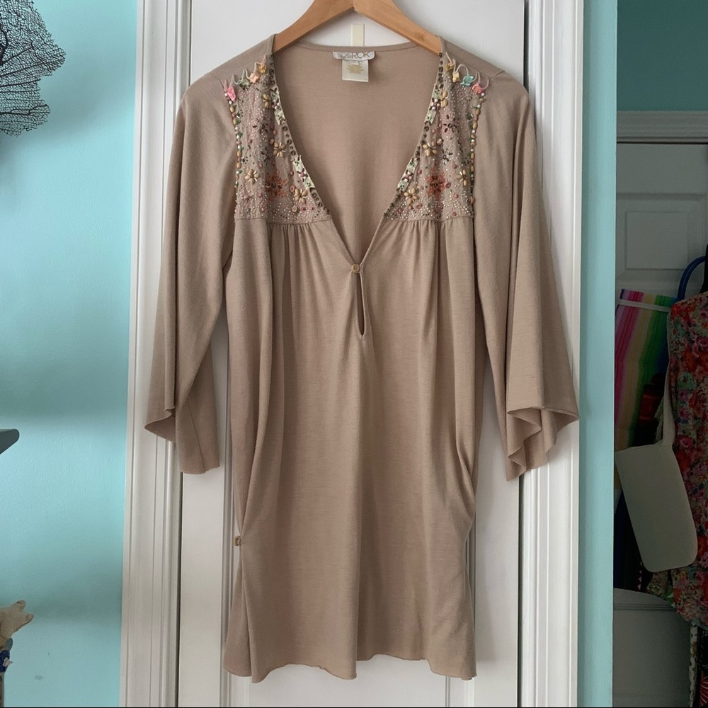 LaROK beaded blouse
